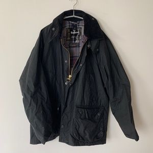 Barbour Men's Large Ashby Coat, Black